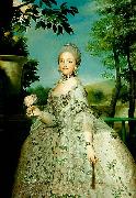 Anton Raphael Mengs the later Queen Maria Luisa of Spain Spain oil painting artist